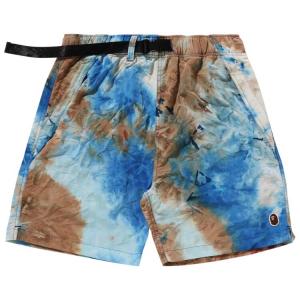Шорты BAPE Chusen One Point Easy Shorts, синий