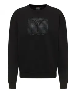 Объемная толстовка Carlo Colucci, черный