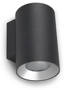 Настенный светильник LedsC4 Cosmos, серый - стекло - 9 x 17 x 11 см