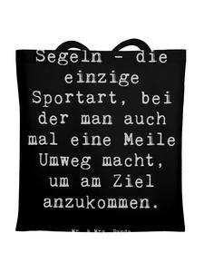 Mr. & Mrs. Panda Сумка с надписью "Sailing Detour" (Парусный объезд) и надписью черного цвета