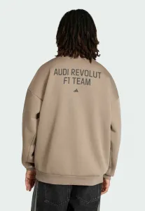 Толстовка audi formula one team с улучшенным дизайном Adidas Performance, Simple Brown Hi-Res Red