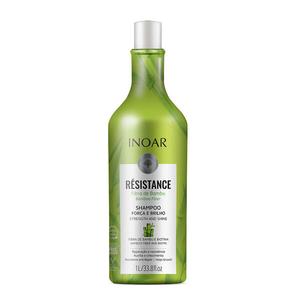 Укрепляющий шампунь для ломких и ослабленных волос, 1000 мл Inoar Résistance bambu