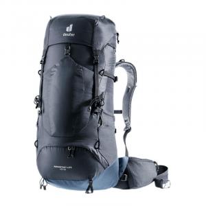 Треккинговый рюкзак Aircontact Lite 40+10 чёрно-морской DEUTER, цвет schwarz
