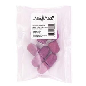 Колпачки для педикюра, 13 мм, градация 180, ткань Podo Allemed, фиолетовая, 10 шт. MollyLac, Molly Lac