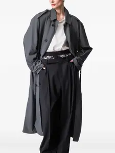 Тренч с двойными рукавами Article Ten, серый