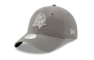 New Era Хлопковая бейсболка унисекс серая, Gray
