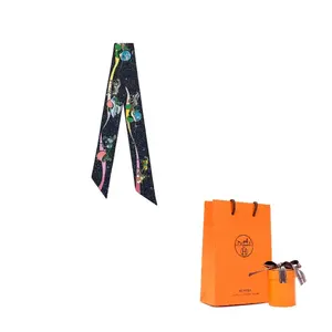 HERMES Шёлковый шарф, Multicolor