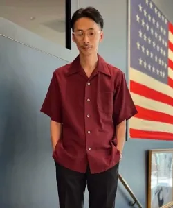 Хлопковая рубашка для кемпинга с плетением «корзинка»