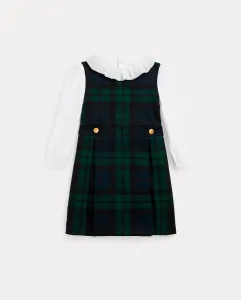 Детский комплект для девочки из двух частей с принтом Polo Ralph Lauren, мультиколор