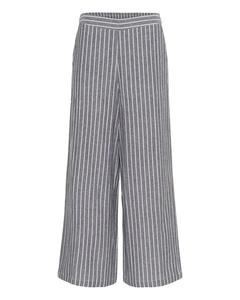 Широкие брюки Kaffe KAMalena, пятнистый черный