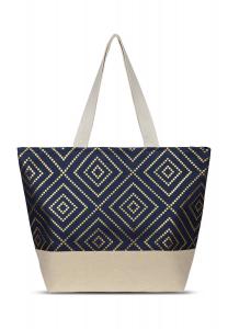 Большая пляжная сумка Ника normani, синий