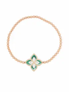 Браслет Princess Flower из розового золота Roberto Coin, розовый
