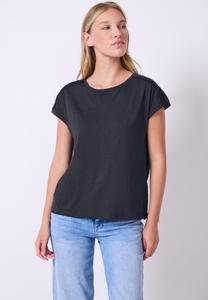 Футболка Street One Studio Print T-shirt, Blau/Dark Blue