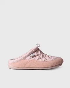 Женские тапочки закрытого дома из стеганой ткани Toni Pons, цвет Nude