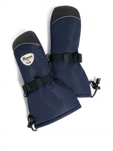 Варежки с ремешками Bonpoint, синий