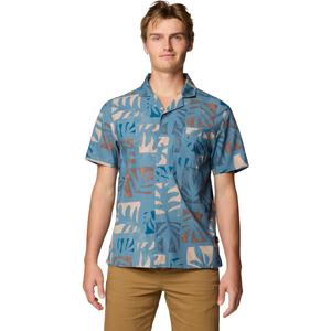 Мужская футболка Trail Sender Camp Mountain Hardwear, Adriatic Blue Meadows Print