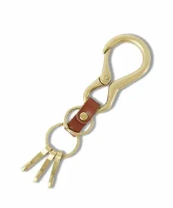 Брелок-карабин TACHIYA Daruma, латунь