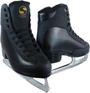 Мужские фигурные коньки Jackson Ultima Softec Nova, средняя ширина, Black