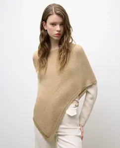 Металлическое трикотажное пальто Tintoretto, серебряный