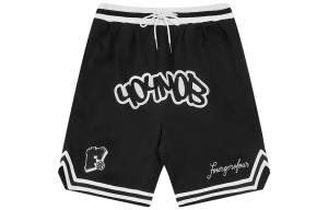 404MOB GANG Повседневные шорты унисекс, Черный