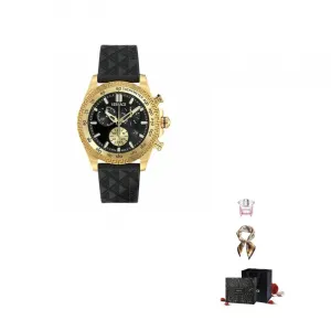 Chrono X 44mm VERSACE, черный dial