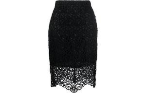 Burberry Женская повседневная длинная юбка, цвет Black