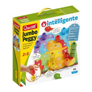 Quercetti, креативный набор Jumbo Peggy Owl