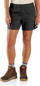 Carhartt мужские рабочие шорты Force Relaxed Fit Ripstop, Black