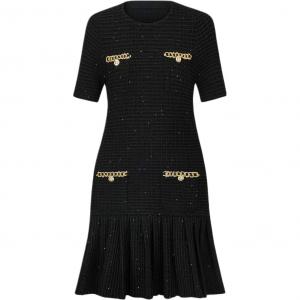 KARL LAGERFELD / Karl Lagerfeld Jeans Karl Lagerfeld SS25 платье с короткими рукавами Women's Black