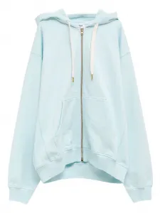 Худи с графическим принтом Casablanca, синий