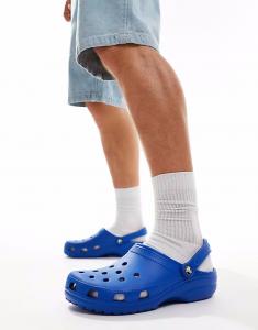 Сабо Unisex Classic синего цвета Crocs