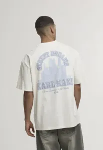 Футболка с фирменным принтом Karl Kani, Off White