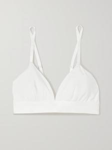 Бюстгальтер NET SUSTAIN из эластичного лиоцелла с мягкими чашками и треугольными чашками Cdlp, белый
