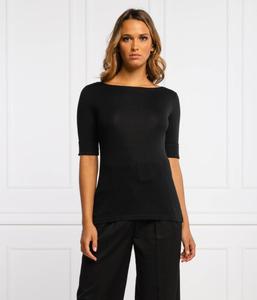 Блуза Regular fit Lauren Ralph Lauren, черный