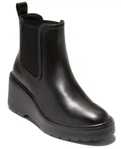 Женские ботинки ZERØGRAND Cityquest Waterproof Wedge Cole Haan, черный
