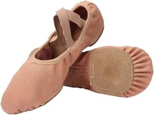 Танцевальные туфли MSMAX Jazz для девочек, костюмные сапоги из ПУ для мальчиков Linodes, Tan