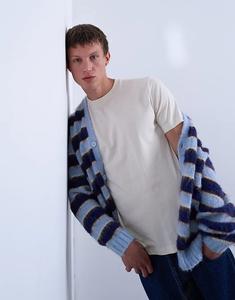 Футболка Topman Regular Fit цвета экрю