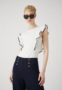 Футболка с принтом Anna Field, белый/черный