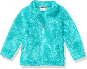 Columbia unisex-baby Fire Side Sherpa Full ZipPullover Sweater, Geyser