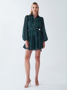 Платье BWLDR Jai, темно-зеленый