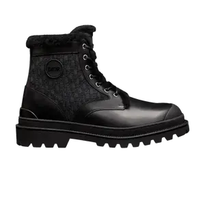 Ботинки Dior Explorer Ankle Boot 'Dior Oblique - Black', черный