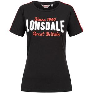 Спортивная футболка Lonsdale, цвет schwarz/rot