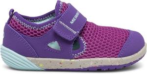 Сандалии Merrell для девочек BARE STEPS, фиолетовый/бирюзовый