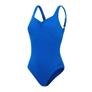 Женский моделирующий купальник Speedo Aquanite, цельный, синий