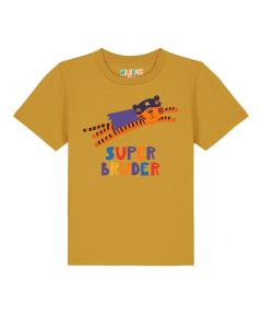 Рубашка watabout.kids Tiger Superbruder, желтый