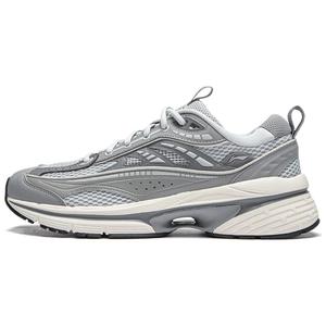 Кроссовки LINING Comet LITE Lifestyle Shoes Men Low-top Moon Surface Ash / Sichuan Lime, цвет Moon surface ash / Sichuan lime