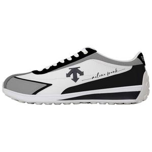 DESCENTE Cron Racer амортизирующие, износостойкие повседневные кроссовки Unisex черный серый