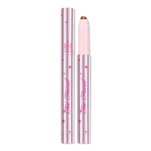 Быстросохнущие тени-карандаш для век Quickie Queen Too Faced, Chocolate Sprinkles (gunmetal w/multi-color sparkle)