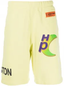 Спортивные шорты с логотипом Heron Preston, желтый