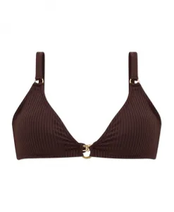 Топ от бикини Черногории Melissa Odabash, коричневый